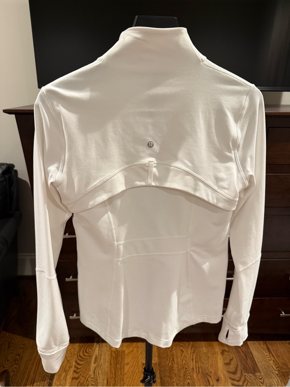Lululemon Define Jacket in White Size 10 - Picture 4 of 5